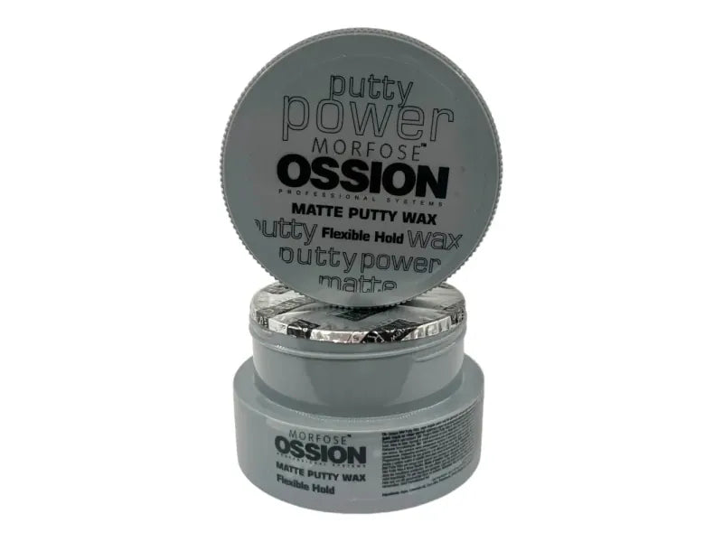 Ossion Flexibles Mattes Putty Haarwachs 100ml: Starker Halt, Natürliches Finish
