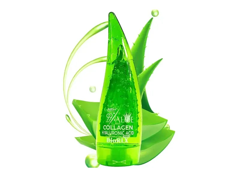 BioRLX Reine Aloe Vera Gel 250ml – Beruhigende Feuchtigkeitspflege für Haut & Haar
