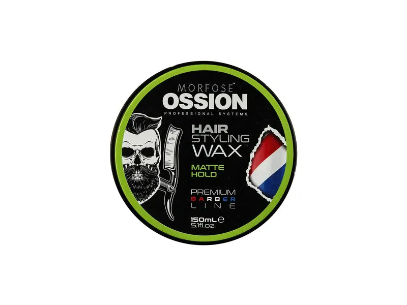 Ossion Mattes Haarstyling Wachs 150ml: Starker Halt, Natürliches Finish, Wasserbasiert