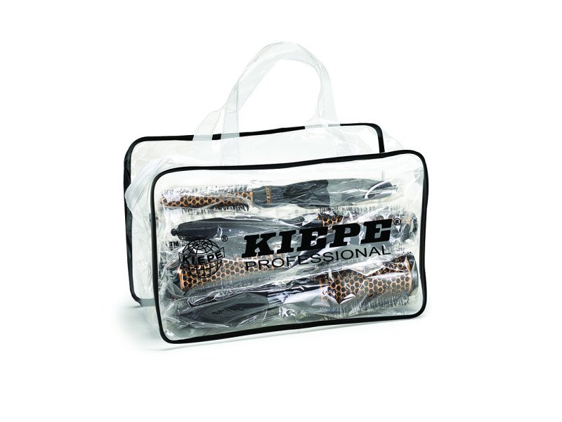 Kiepe Puro Roségold Professionelles Ionen Haarbürsten-Set – Anti-Frizz Glanz Schnelltrocknend