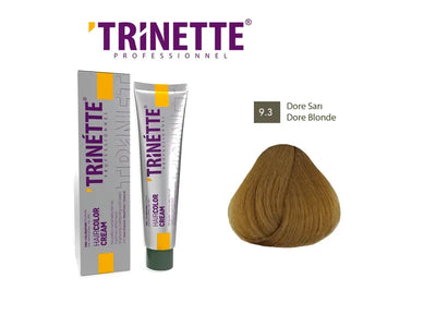 Trinette 9.3 Dore Blond Haarfarbe: Cremige Tönung für strahlendes, goldenes Blond, 100ml