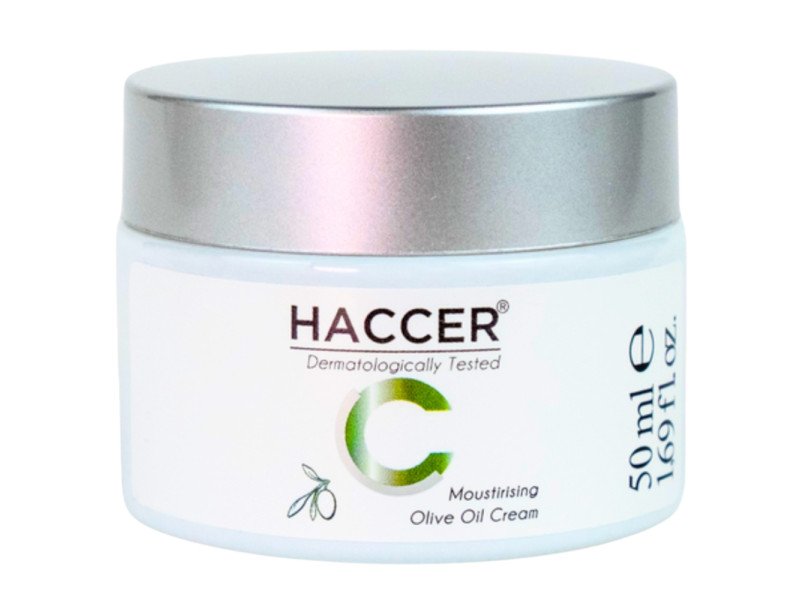Haccer Olivenölcreme 50ml: Intensive Feuchtigkeit für trockene & empfindliche Haut