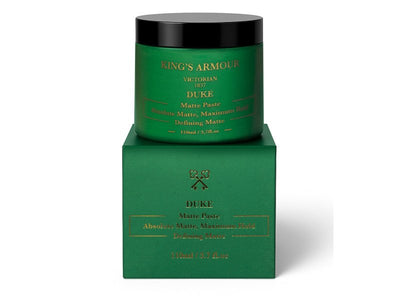 King's Armour Duke Matt Paste 110ml – Starker Halt, Flexibel, Natürliches Mattes Finish