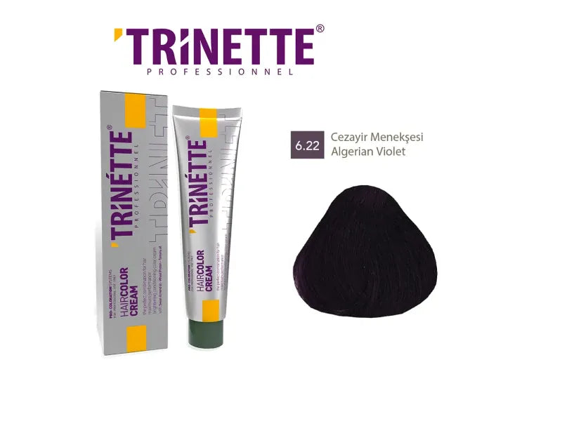 TRINETTE Haarfarbe Creme 4.22 Aubergine Lila – Intensive Langanhaltend