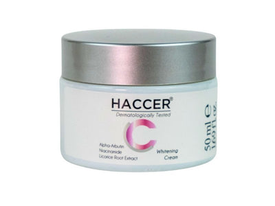 Haccer Aufhellende Creme 50ml: Korrigiert Pigmentflecken für ebenmäßigen, strahlenden Teint