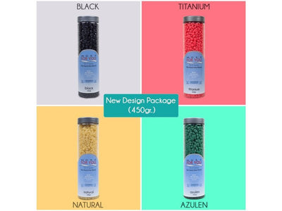 More For You Titanium Filmwachs Handbohnen 450g – Sanfte, reizfreie Haarentfernung