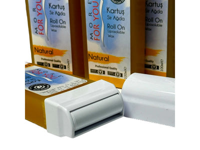 More For You Natürliches Roll-On Liposolubles Wachs 100ml für sanfte Haarentfernung