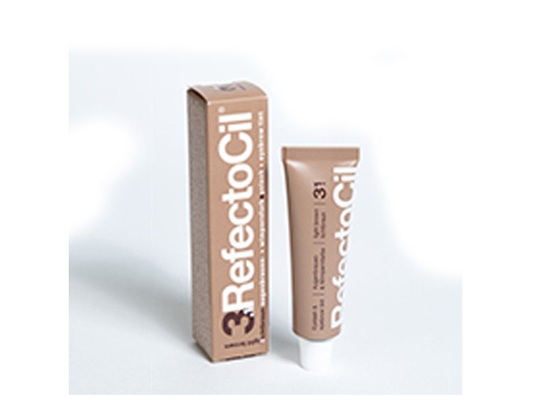 RefectoCil 3.1 Lichtbraun Augenbrauen- & Wimpernfarbe 15ml für strahlende Augen
