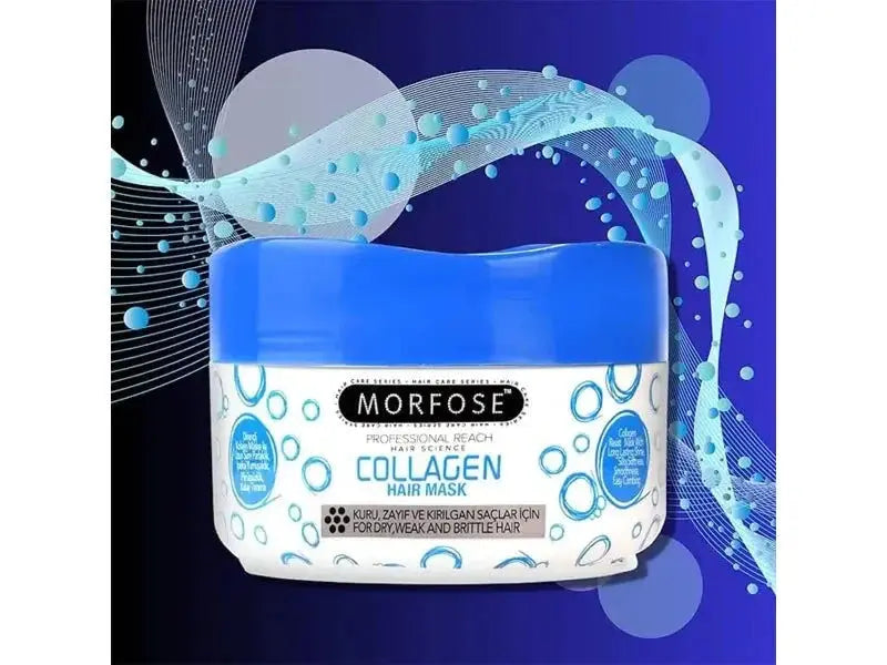 Morfose Haarmaske 500 ml for nourishing dry, damaged hair with intense moisture and shine.