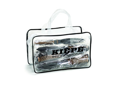 Kiepe Puro Roségold Professionelles Ionen Haarbürsten-Set – Anti-Frizz Glanz Schnelltrocknend