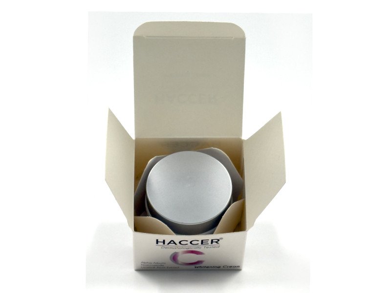 Haccer Aufhellende Creme 50ml: Korrigiert Pigmentflecken für ebenmäßigen, strahlenden Teint