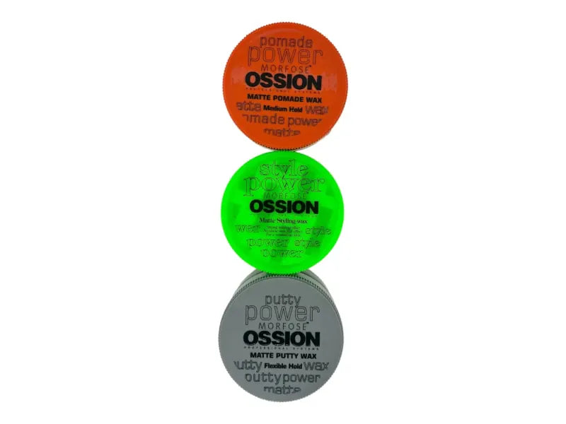 Ossion Flexibles Mattes Putty Haarwachs 100ml: Starker Halt, Natürliches Finish