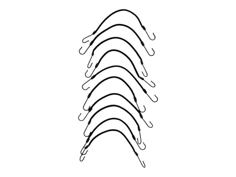 AHSEN PROFFESSIONAL Glatte Haarbinder 10er Set – Premium Haar-Gummis für Friseure