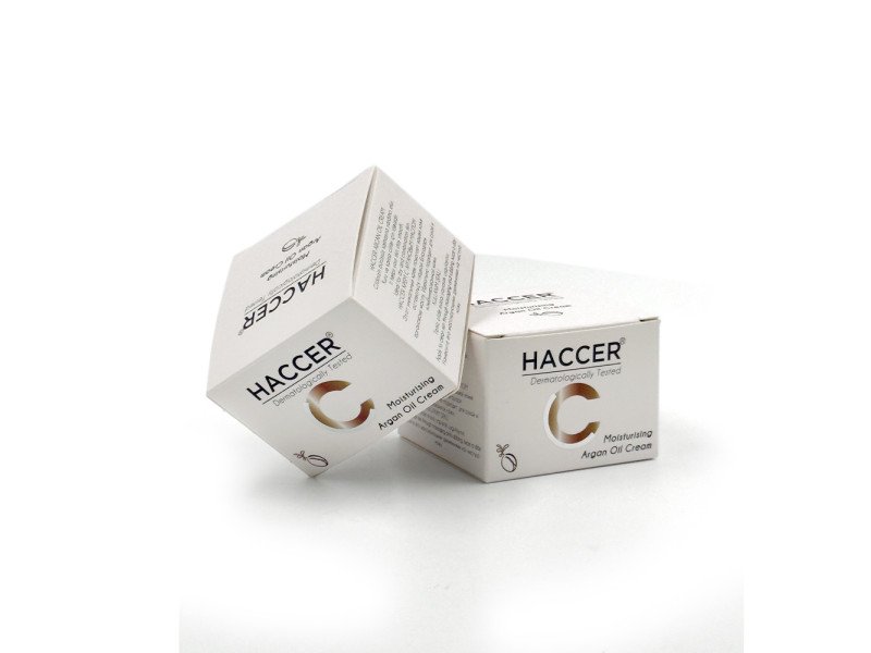 Haccer Arganöl Creme 50ml – Intensive Feuchtigkeit, Elastizität, Vitamin E Schutz
