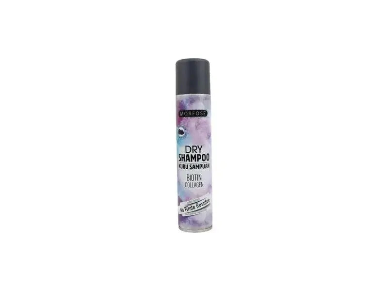 Morfose Collagen Trockenshampoo 200ml bottle for instant fresh hair and volume.