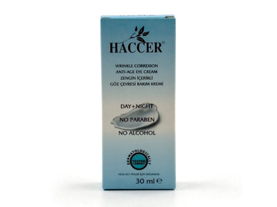 Haccer Anti-Age Augencreme 30ml: Reduziert Falten, Augenringe, Schwellungen für strahlende Haut