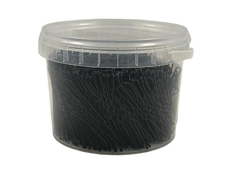 AHSEN PROFESSIONAL 60mm Haarnadeln Schwarz 500g für Perfekte Frisuren & Styling